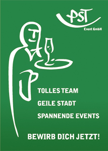 PST EVENTS Ausschreibung Eventservicekräfte